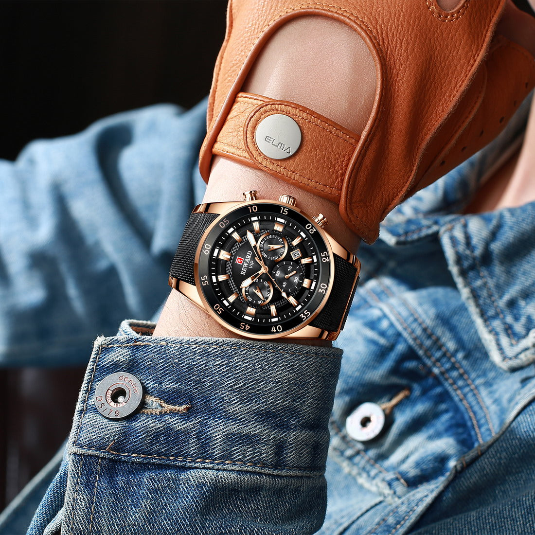 Luxury Watch For Men with Box ⌚️✨🕴️