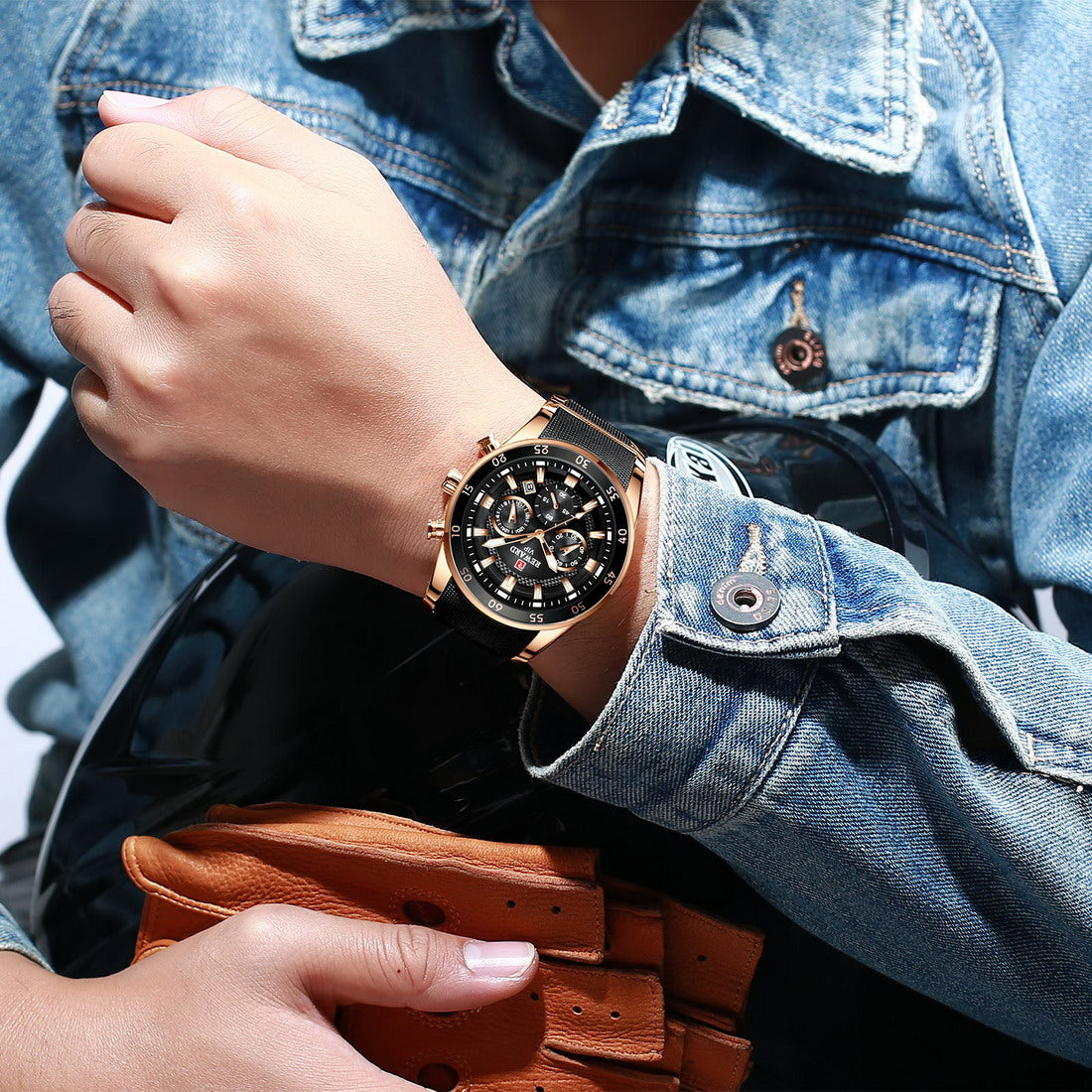 Luxury Watch For Men with Box ⌚️✨🕴️
