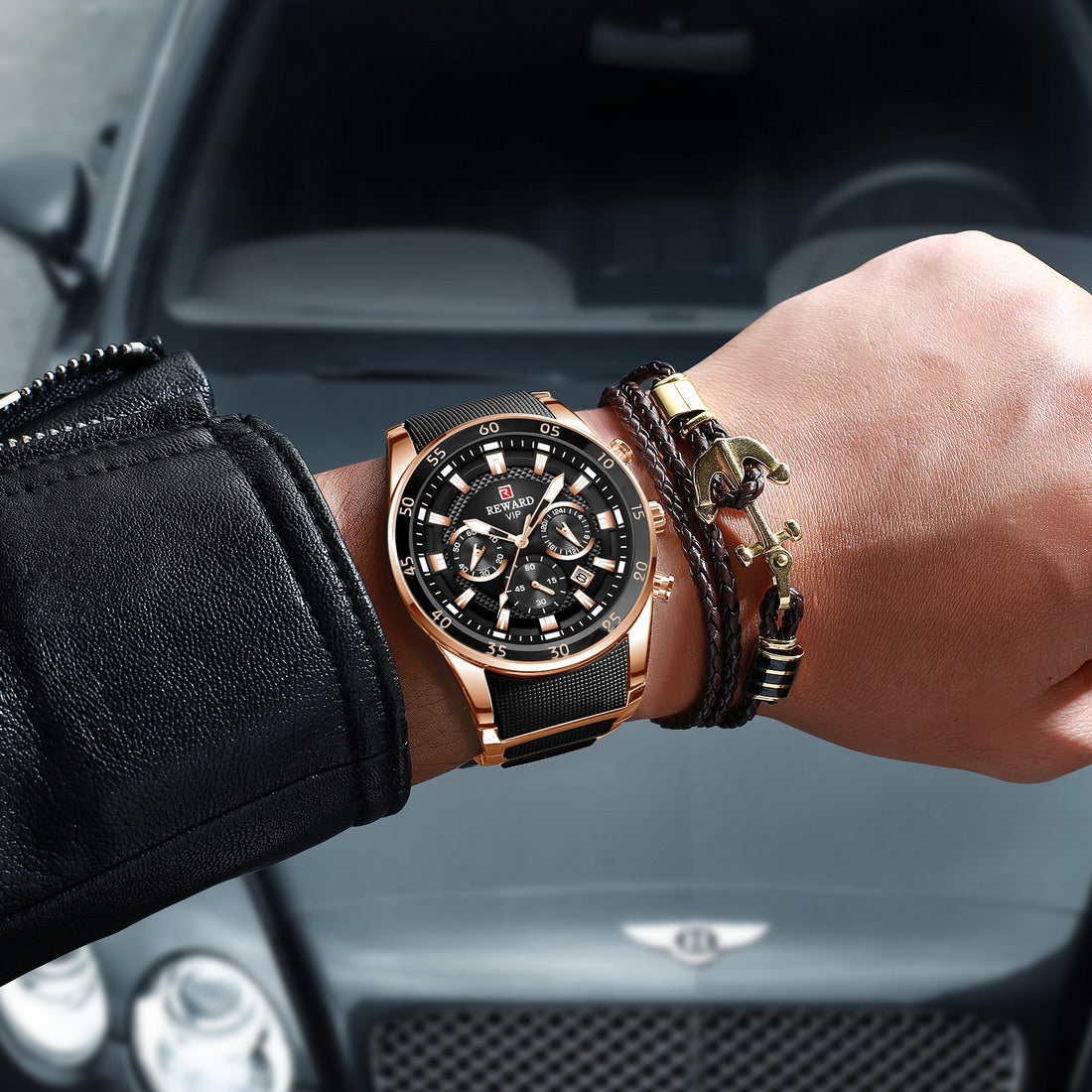 Luxury Watch For Men with Box ⌚️✨🕴️