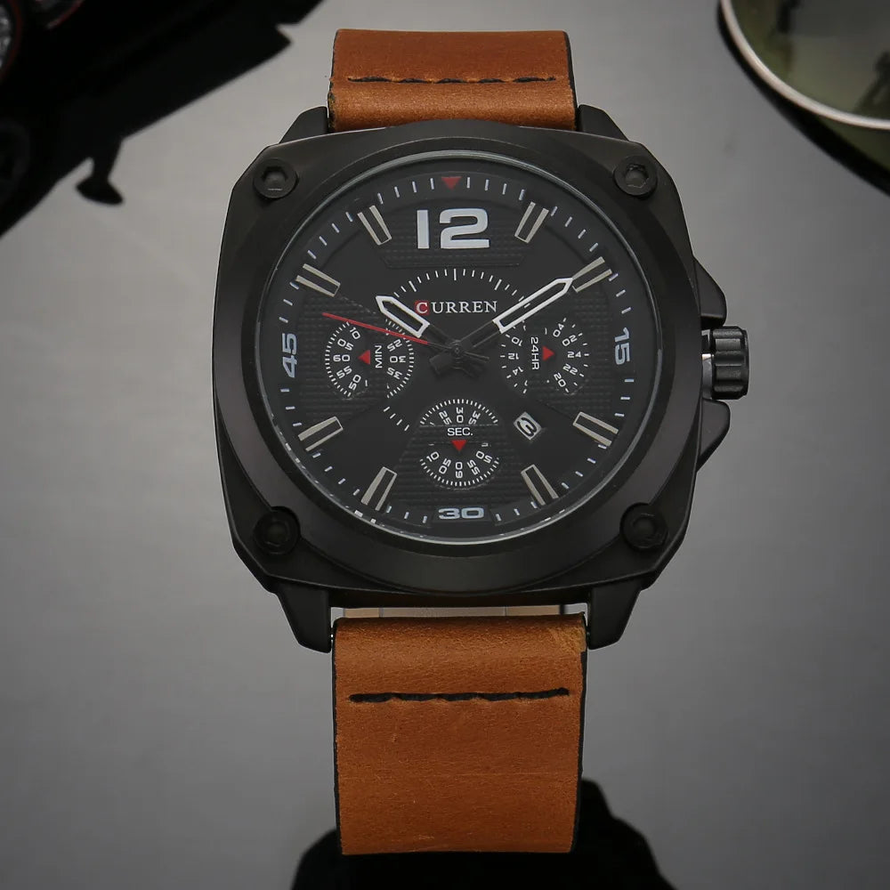 CURREN  Men Quartz Watch-8260