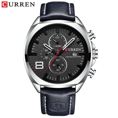 CURREN 8324 Leather Watches