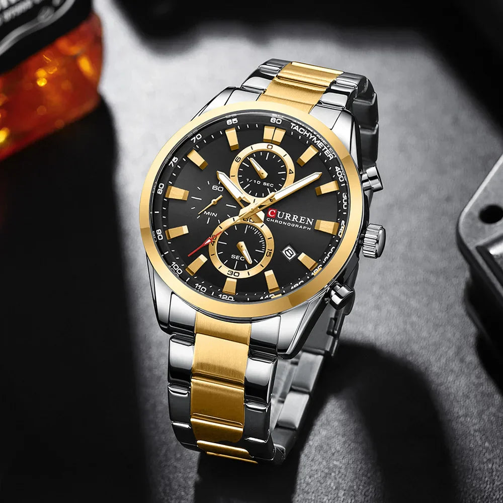 CURREN Stainless Steel 8445